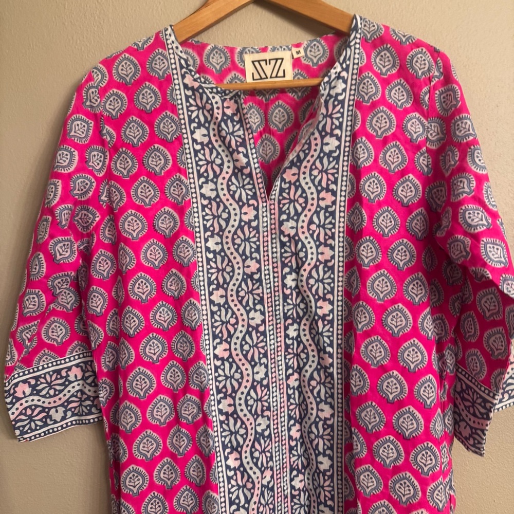 SZ BLOCKPRINTS x J.Crew Tunic
Dress‎ - Bagru - Picture 3 of 6
